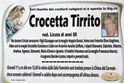 � tornata alla casa del Padre la sig.ra Crocetta Tirrito