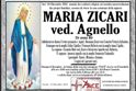 � tornata alla casa del Padre la sig.ra Maria Zicari