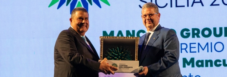 Al Gruppo Mancuso il Premio "Custode dell'Ambiente 2025"