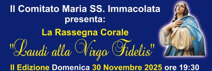 Il coro "Terzo  Millennio" alla rassegna "Laudi alla Virgo Fidelis" a Porto Empedocle