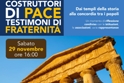 Marcia della pace, dalla Valle dei Templi alla Cattedrale di Agrigento; domani dalle 16.00