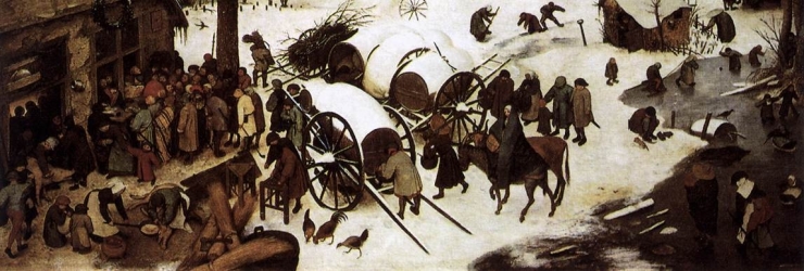 "Censimento a Betlemme", di Peter Breugel il Vecchio