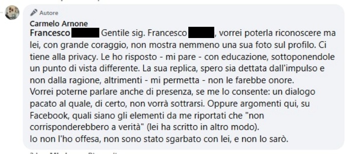 "Il coraggio della non violenza: la forza del dialogo contro la forza bruta"