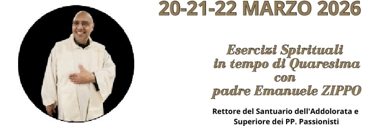 Dal 20 marzo, esercizi spirituali in Chiesa Madre con padre Emanuele Zippo