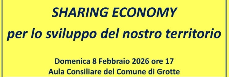 Convegno sulla Sharing Economy per la crescita dell'economia locale