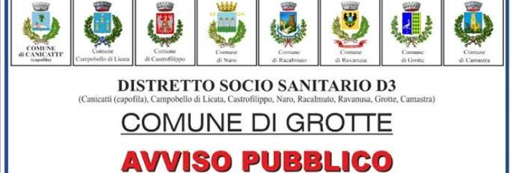 Comune di Grotte: selezione di 12 anziani per il progetto del Centro Diurno