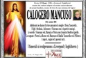 � tornato alla casa del Padre il sig. Calogero Mancuso