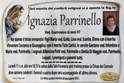 � tornata alla casa del Padre la sig.ra Ignazia Parrinello