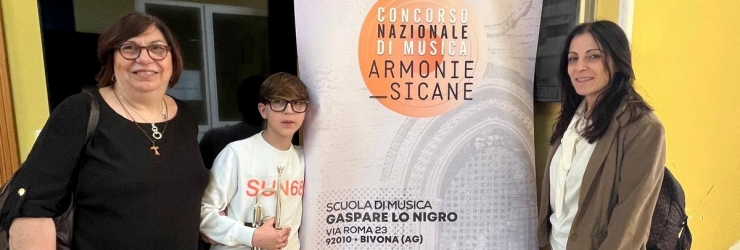 Primo premio per Giovanni Massimo Puglisi