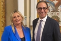 L'on. Rosellina Marchetta con l'assessore regionale alle Infrastrutture on. Alessandro Aric�