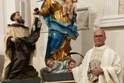 Chiesa. Il gruppo statuario della Madonna del Carmelo va al restauro