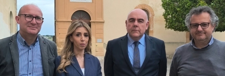 Grotte: al via i lavori per la nuova rete idrica; posata la prima pietra