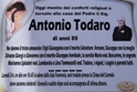 � tornato alla casa del Padre il sig. Antonio Todaro