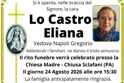 Scomparsa Eliana Lo Castro Napoli