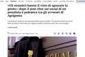 Articolo sul sito de "La Sicilia" del 6 agosto 2026