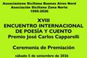 Concorso letterario "Jos� Carlos Capparelli"