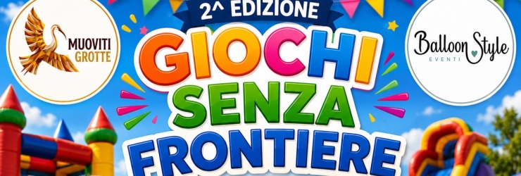 A Grotte tornano i "Giochi senza frontiere" per i pi� piccoli