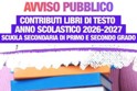 Contributi per libri di testo scolastici: domande per l'anno 2026/2027 entro il 16 ottobre