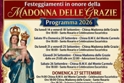 Programma dei festeggiamenti in onore della Madonna delle Grazie