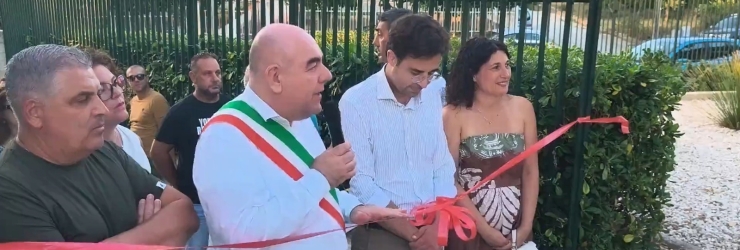 Cerimonia di riapertura a Grotte della Villetta "Nicholas Green"