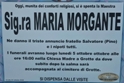 � tornata alla casa del Padre la sig.ra Maria Morgante