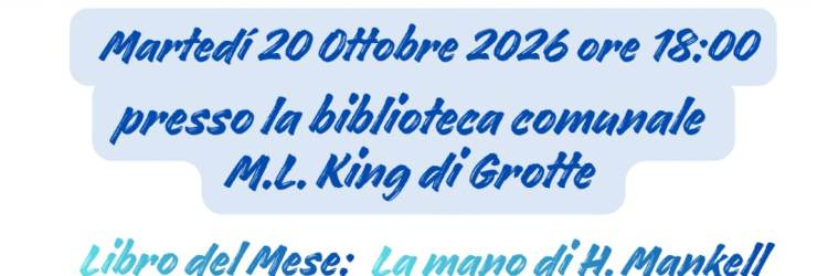 "Il piacere di leggere insieme"