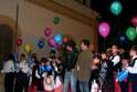 Lancio di palloncini Unicef
