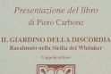 Grotte (AG): presentazione del libro "Il giardino della discordia", di Piero Carbone