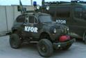 I mezzi della KFOR (Kosovo Force)