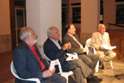 Premio Racalmare 2007: Mostra acqueforti di Pino Di Silvestro. Nella foto: Pino Di Silvestro, Vincenzo Consolo, Giacomo Orlando e Gaspare Agnello
