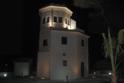 Suggestiva immagine della "Torre del Palo" di notte