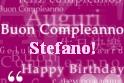 Auguri di Buon Compleanno a Stefano!