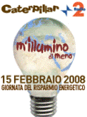 15 Febbraio 2008: Giornata Nazionale del Risparmio Energetico