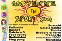 Locandina di "Grottestate in Sport" 2008