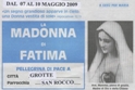 Chiesa: dal 7 al 10 maggio, la Madonna di Fatima a Grotte.
