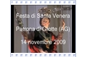 Chiesa - Festa di Santa Venera, tradizione riscoperta.