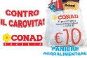 Paniere agroalimentare CONAD a 9,90 euro, sino al 31 dicembre
