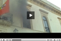 Incendio al Palazzo Comunale; in fumo la sala della Giunta Municipale.