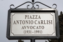 Piazza Antonio Carlisi - Avvocato