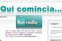 "Valzer di un giorno" di Franco Carlisi su Rai Radio3, nel programma "Qui comincia...".