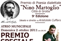 IX Edizione del Premio di Poesia Dialettale "Nino Martoglio"