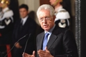 "Ringrazio il presidente della Repubblica per la fiducia accordata"; discorso del Senatore Mario Monti.