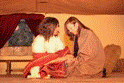 Pasqua 2012 - Mercoledi Santo: commiato tra Gesù e Maria.