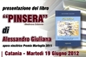 Presentazione del libro "Pinsera" a Catania.