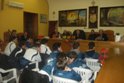 Allievi della Scuola Calcio Grotte ricevuti dal Presidente del Consiglio Comunale.