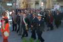 Arrivo delle Autorit in Piazza Umberto I