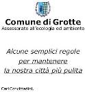 Comune: alcune semplici regole per mantenere pulita la nostra citt