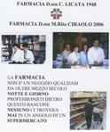 Comunicato della Farmacia D.ssa M.Rita Ciraolo