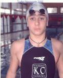 Pierpaolo Castronovo ai campionati regionali di nuoto