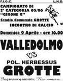 Incontro di calcio Herbessus Grotte - Valledolmo